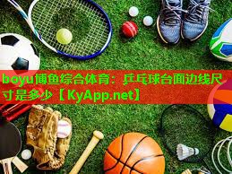 boyu博鱼综合体育：乒乓球台面边线尺寸是多少