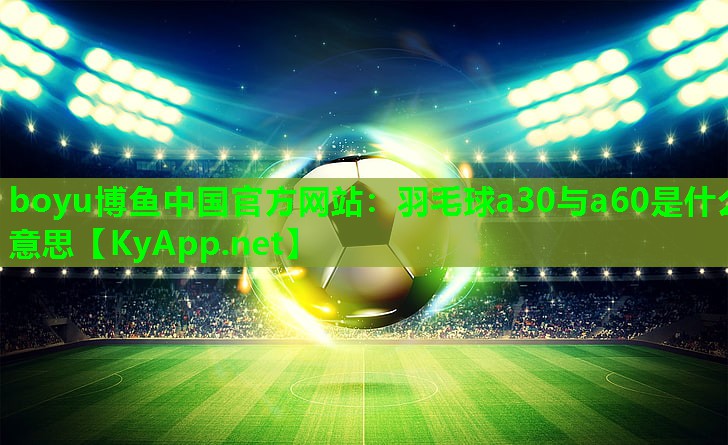 boyu博鱼中国官方网站：羽毛球a30与a60是什么意思