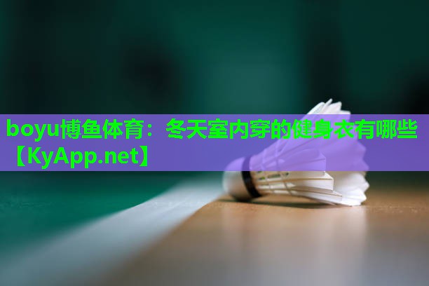 冬天室内穿的健身衣有哪些
