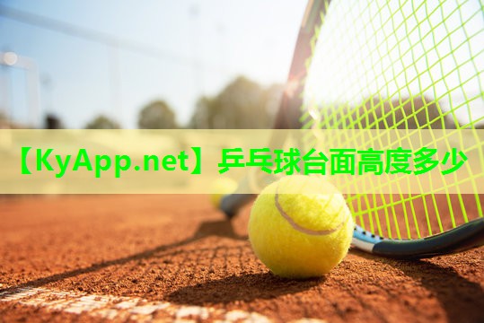 乒乓球台面高度多少
